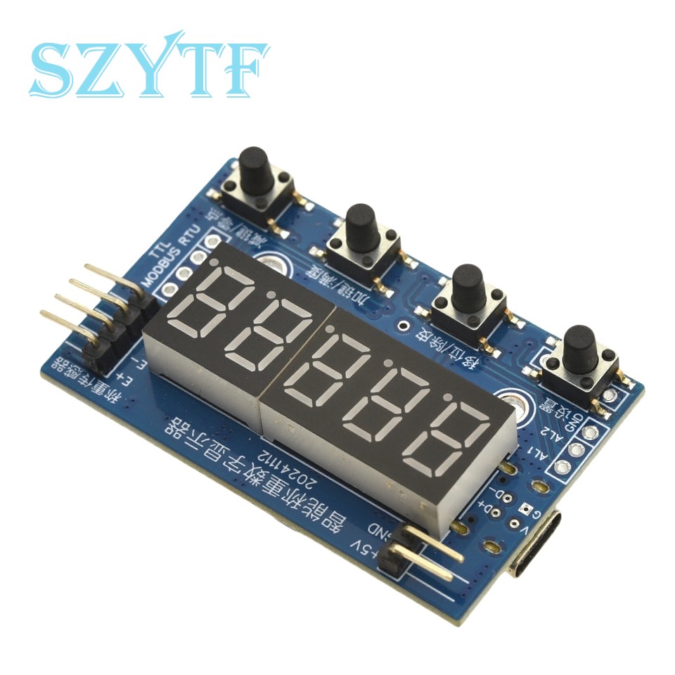 HX710 Intelligent 24-bit Weighing Instrument Electronic Scale TTL Serial Port Modbus 24-bit Weighing product image