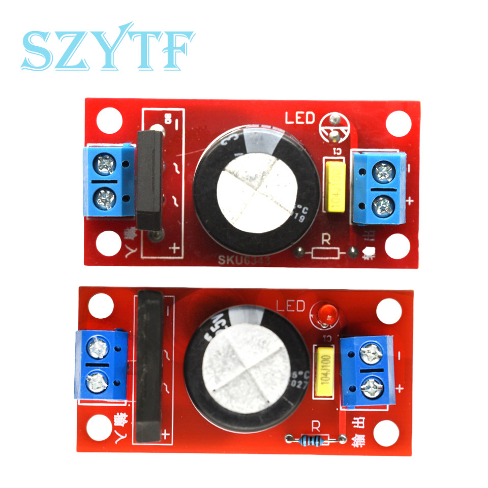 Rectifier Filter Power Supply Board 3A/8A Rectifier with LED Indicator AC to DC Transformer AC to DC product image