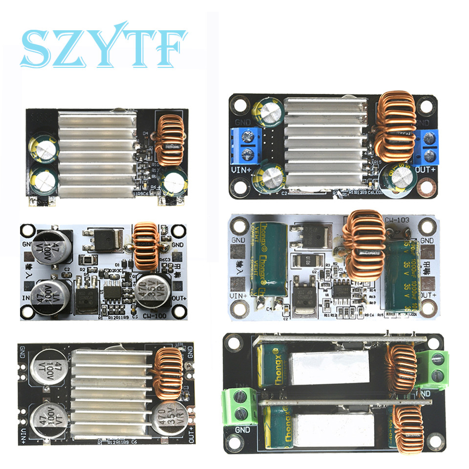100W/200W/300W Buck Power Supply Module DC Converter 10-90V to 5V/12V/24V High Current 5A product image