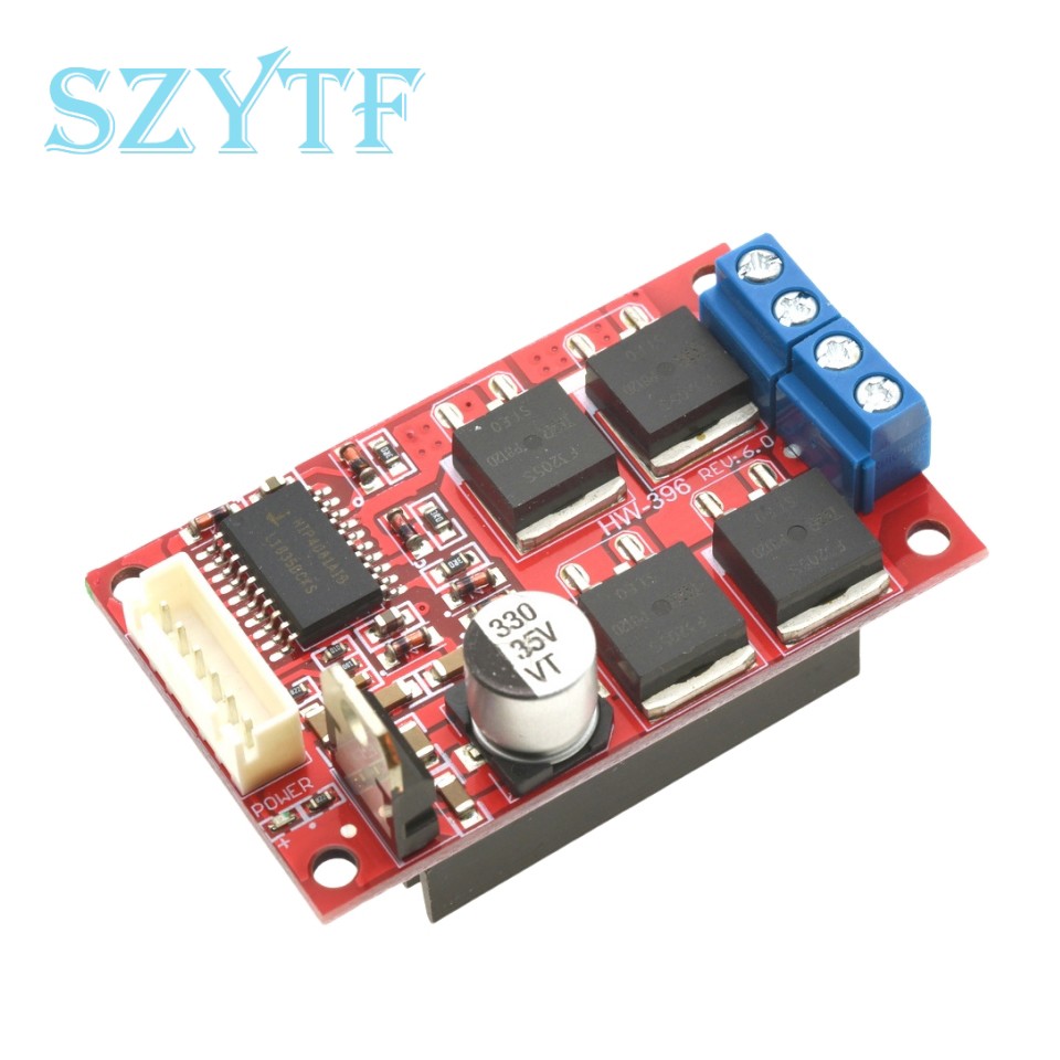 450W DC Motor Drive Board Module High-power Brake Forward and Reverse Support Full PWM Input DC12-36 product image
