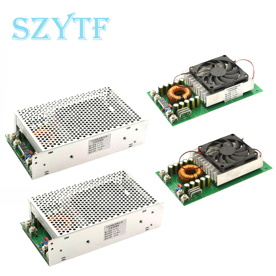 1500W Buck Module 50A Buck Regulator Adjustable Constant Voltage Power Supply DC15-90V to DC2.5-72V product image