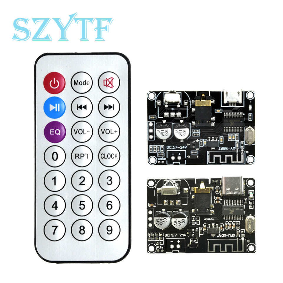 XY-WRBT BT 5.0 Audio Module Wide Voltage Volume Adjustable Stereo BT Speaker Amplifier Decoding Boar product image
