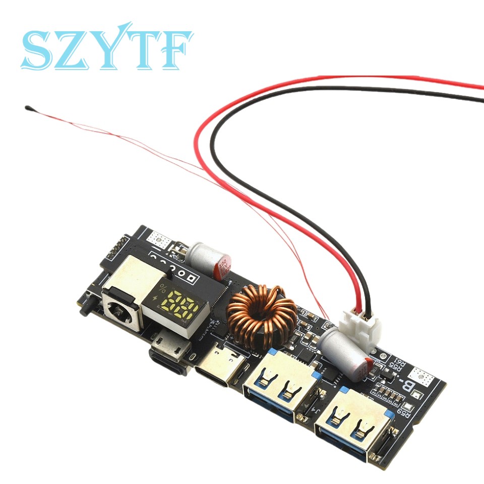 Bidirectional Fast Charging Power Bank Module Circuit Board Diy Motherboard Kit PD 65W/100W Power Ba product image