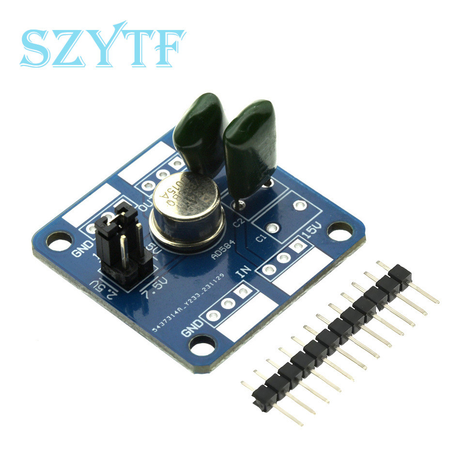 High Precision AD584 Voltage Reference Module 2.5V/5V/7.5V/10V Four Kinds of Precision Voltage Outpu product image