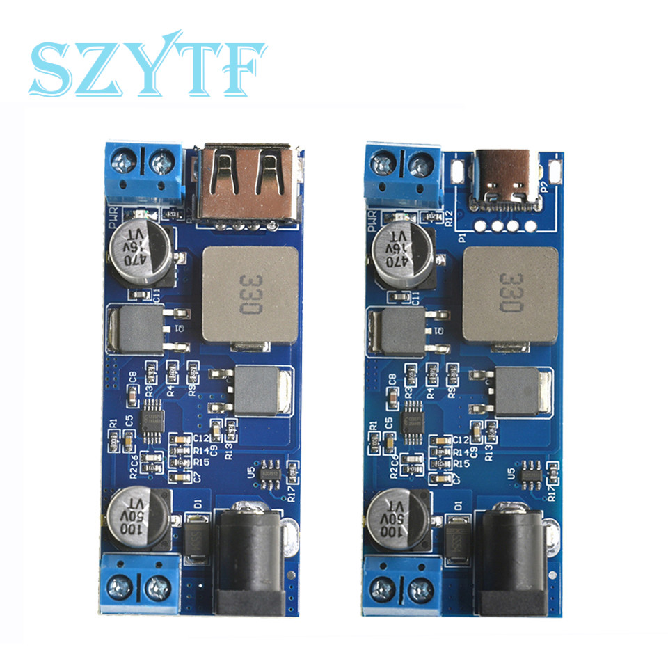 DC-DC Buck Converter Power Supply Module 24V/12V to 5V 5A - High Efficiency Step-Down Module Better product image