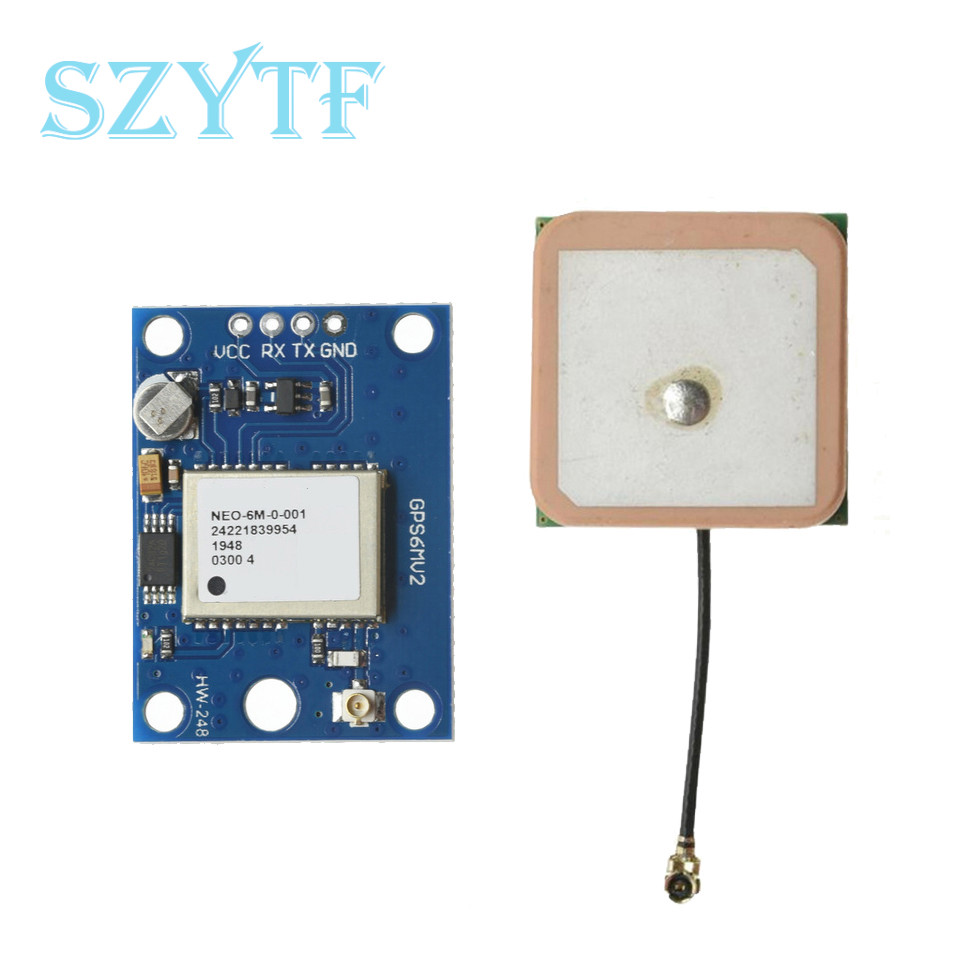 GY-NEO-6M/7M/M8N/M9N GPS Module for APM MWC Flight Controller, High Precision Navigation Solution product image