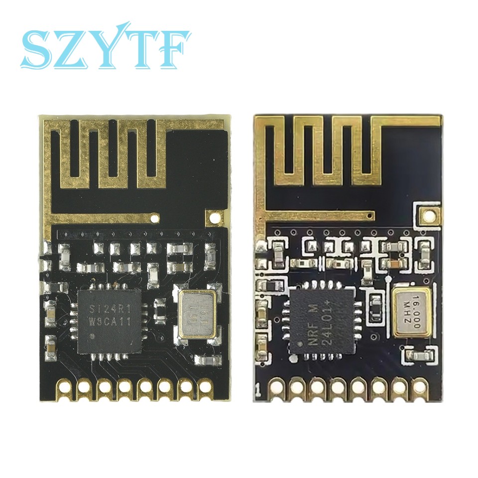 2.4G Mini NRF24L01/SI24R1 RF Wireless Transceiver Module ISM Frequency Transmit Receive Power Enhanc product image