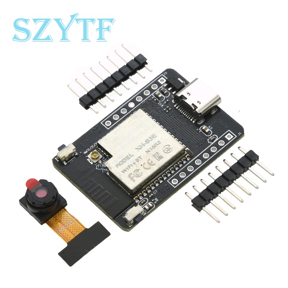 Szytf ESP32-S3 CAM Development Board with Remote Monitoring Local XH-S3E WIFI & BT Compatibility OV2 product image